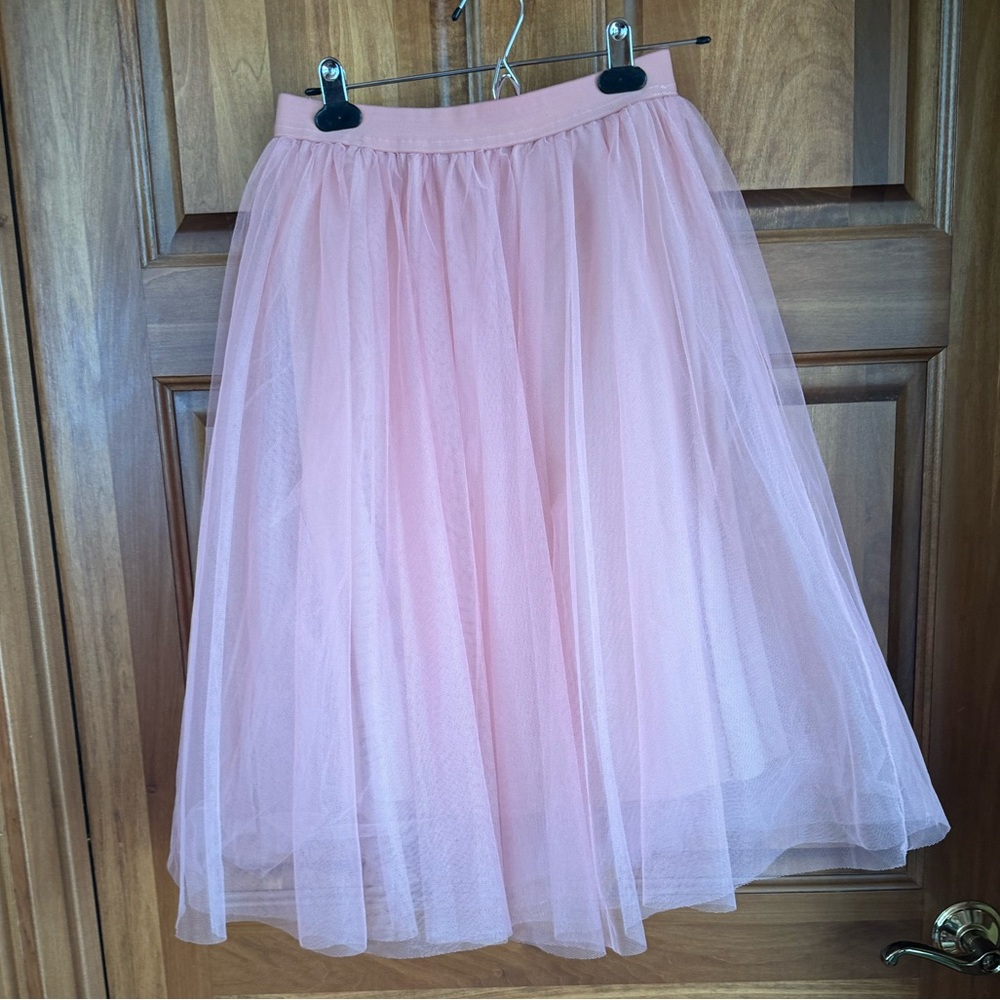Pink tulle skirt size small